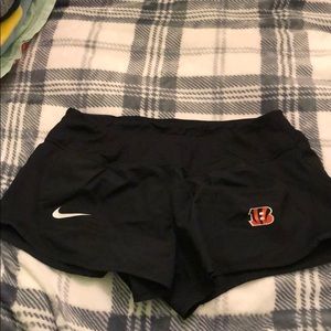 cincinnati bengals nike shorts